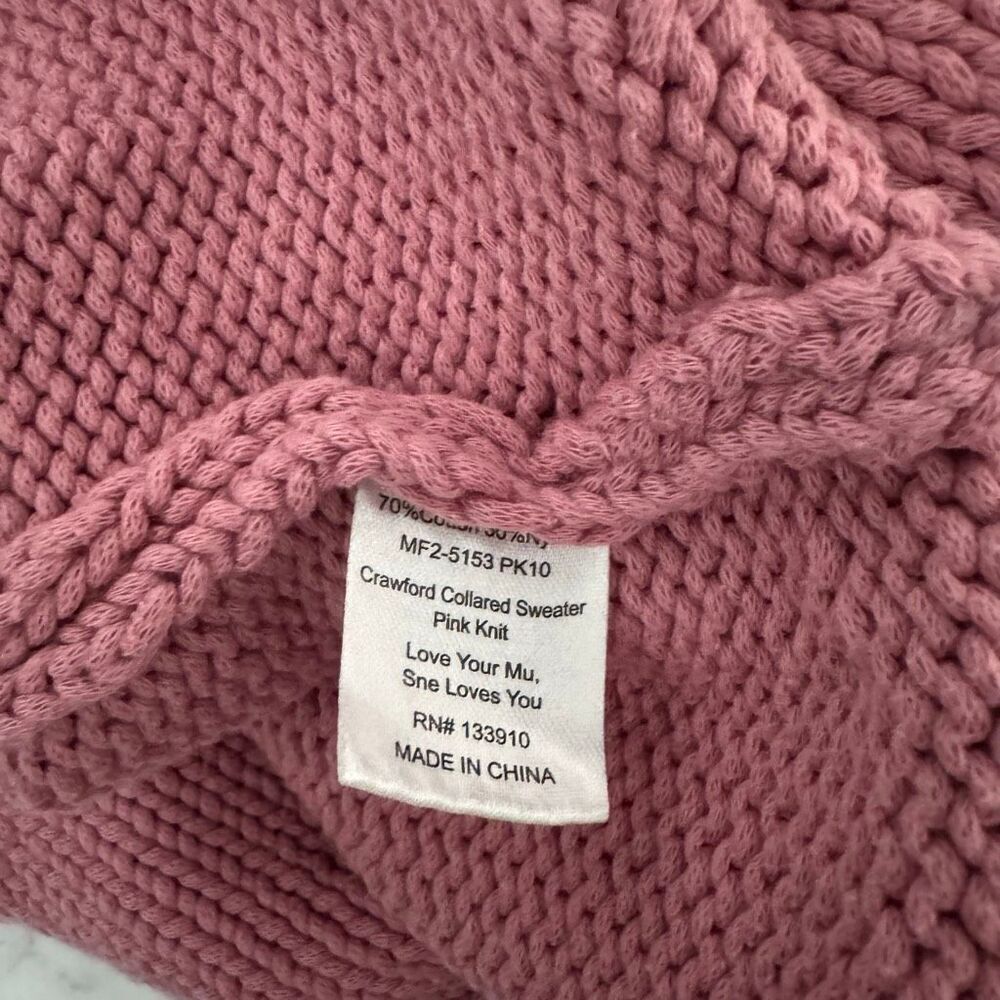 Show Me Your MuMu Crawford Collared Sweater XL - Picture 8 of 8